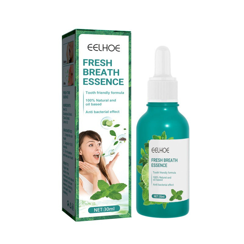 EELHOE Fresh Breath Essence Removes bad breath and leaves a fresh scent, freshens breath and cleanses the mouth