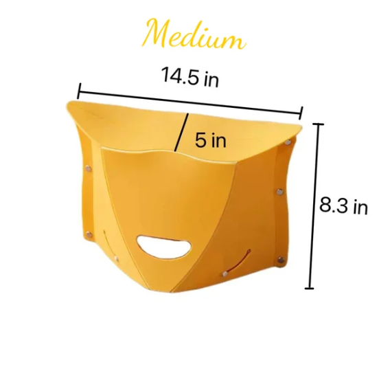 Folding Stool Plastic Small Maza Ultra-Thin Paper Low Stool