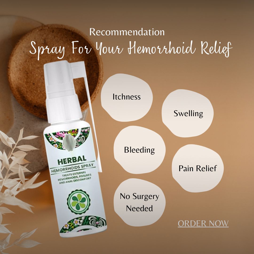 Herbal Piles Spray - BUY 1 GET 1