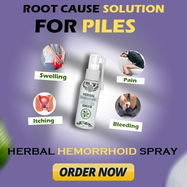 Herbal Piles Spray - BUY 1 GET 1