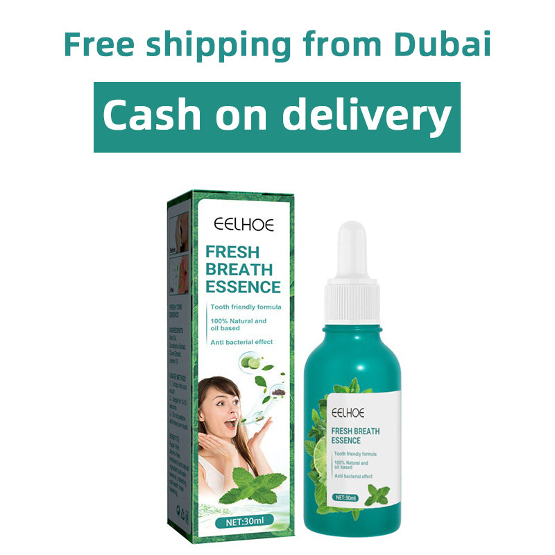 EELHOE Fresh Breath Essence Removes bad breath and leaves a fresh scent, freshens breath and cleanses the mouth