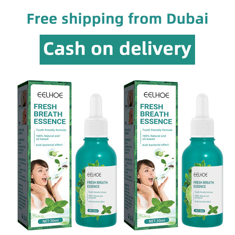 EELHOE Fresh Breath Essence Removes bad breath and leaves a fresh scent, freshens breath and cleanses the mouth